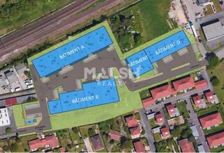 Rillieux-la-Pape - Vue aérienne  vue de carte