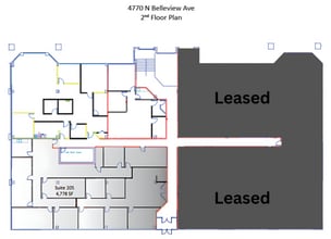 4770 N Belleview Ave, Kansas City, MO à louer Plan d’étage– Image 1 sur 1