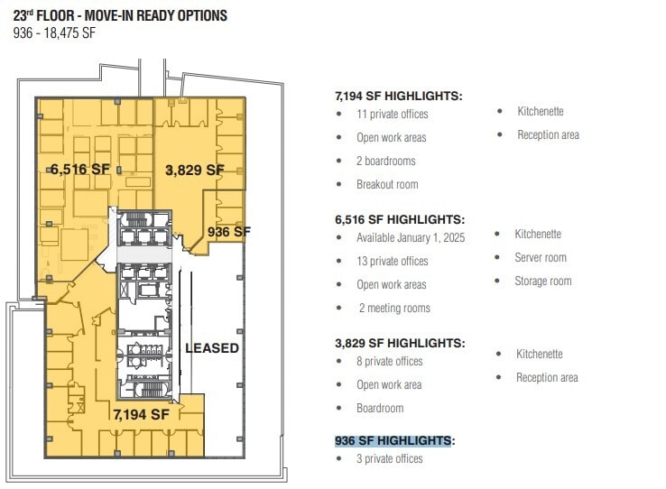 10175 101 St NW, Edmonton, AB à louer Plan d’étage– Image 1 sur 1