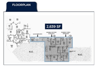 2301 Eldorado Pky, McKinney, TX à louer Plan d’étage– Image 1 sur 1