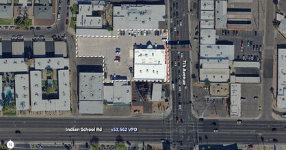 4116 N 7th Ave, Phoenix, AZ - Vue aérienne  vue de carte