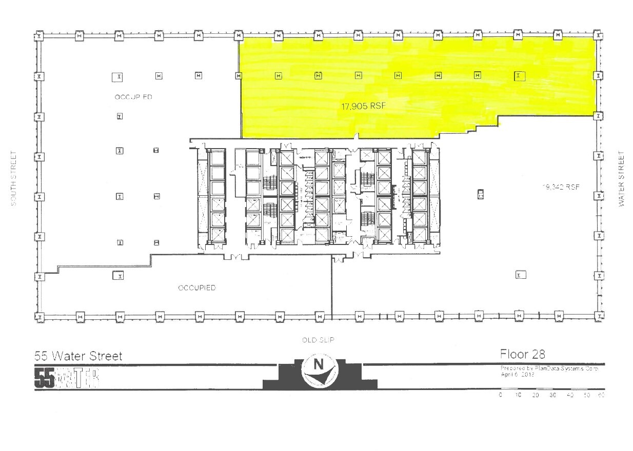 55 Water St, New York, NY à louer Plan d’étage– Image 1 sur 1