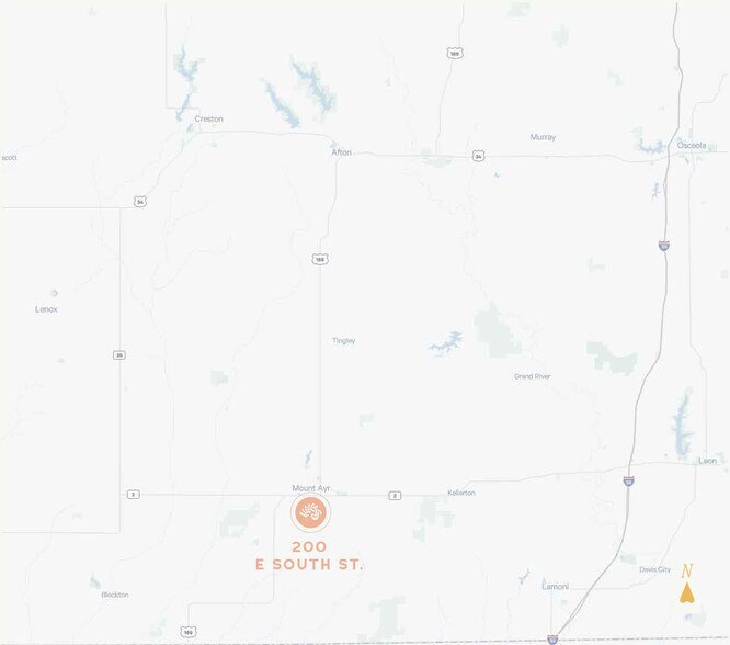 200 E South St, Mount Ayr, IA à vendre - Photo de l’immeuble – Image 3 sur 3
