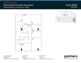 5120 Woodway Dr, Houston, TX à louer Plan de site– Image 1 sur 1