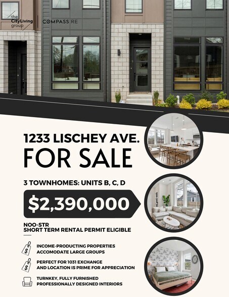 1233 Lischey Ave, Nashville, TN à vendre - Photo de l’immeuble – Image 2 sur 64