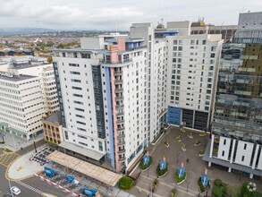 Churchill Way, Cardiff, VGL - VUE AÉRIENNE  vue de carte - Image1