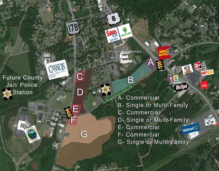 00 C David Stone Rd, Pickens, SC à vendre - Photo principale – Image 1 sur 1