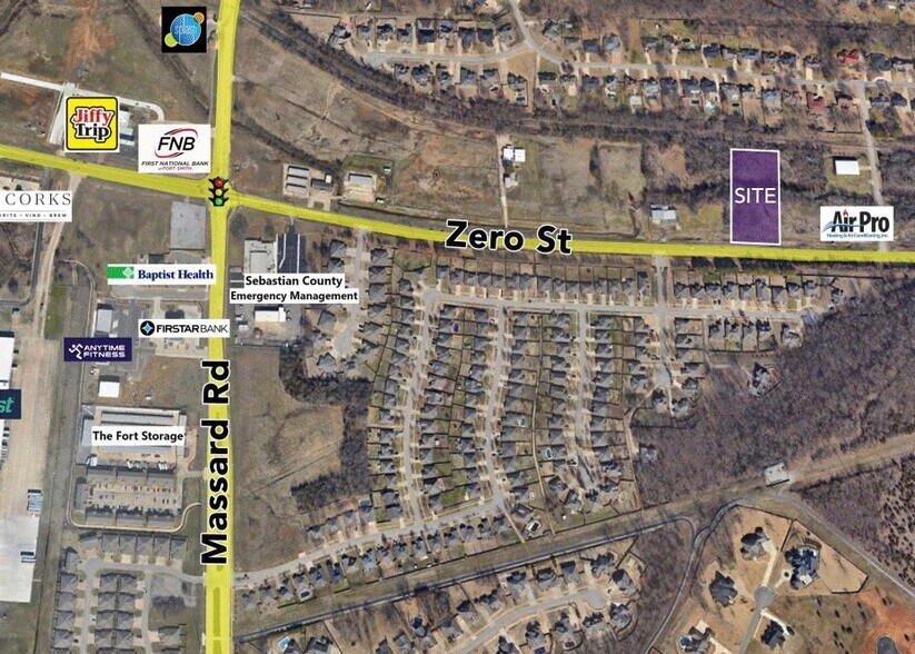 Zero St, Fort Smith, AR à louer - Aérien – Image 2 sur 2