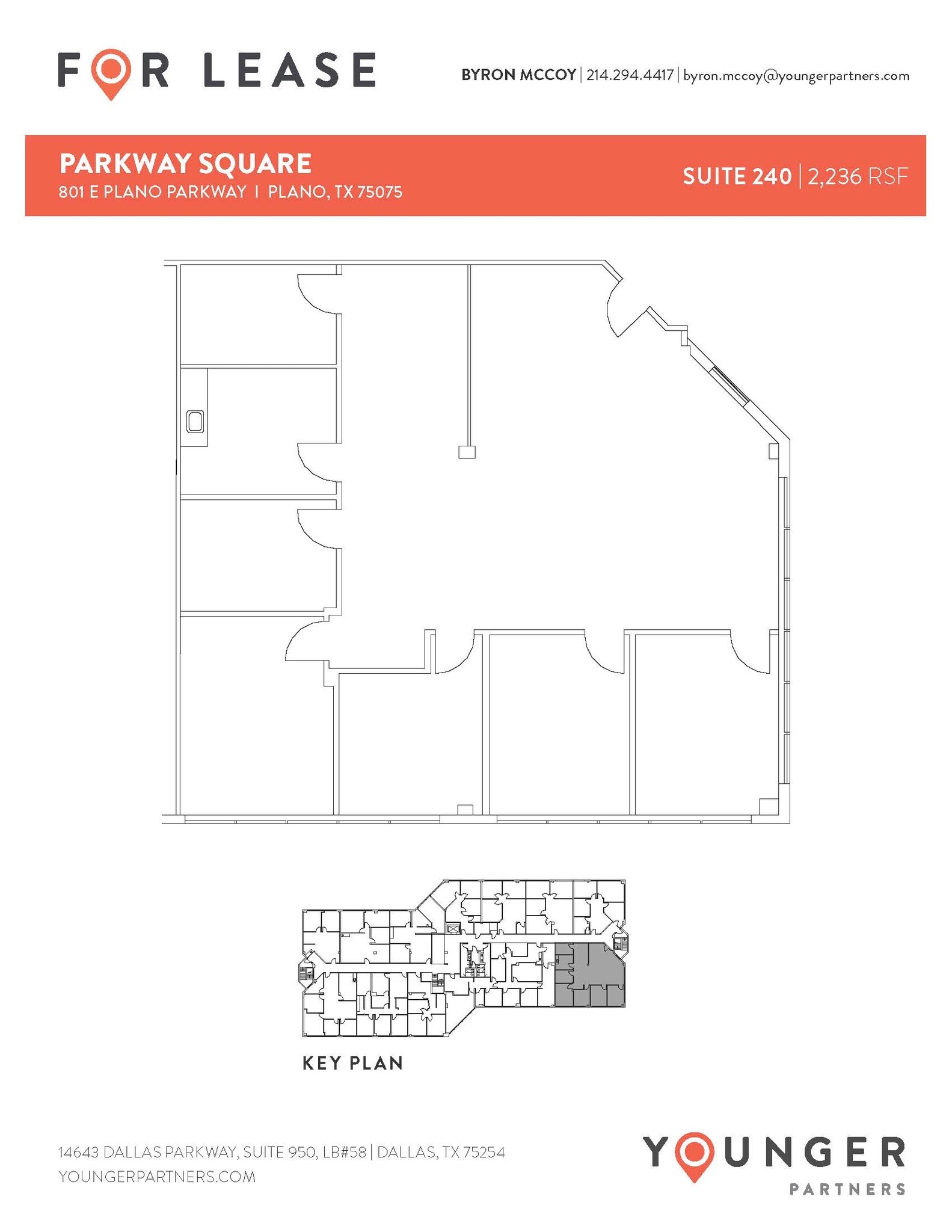 801 E Plano Pky, Plano, TX à louer Plan d’étage– Image 1 sur 1