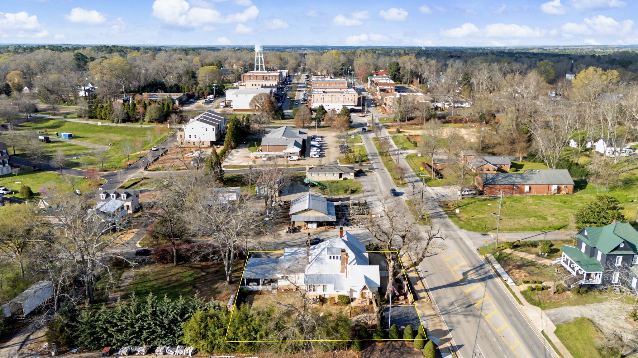 36 Broad St, Senoia, GA à louer Aérien– Image 1 sur 13