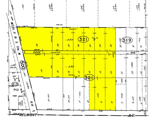 9234 Belmont Ave, Franklin Park, IL à louer - Plan cadastral – Image 2 sur 10