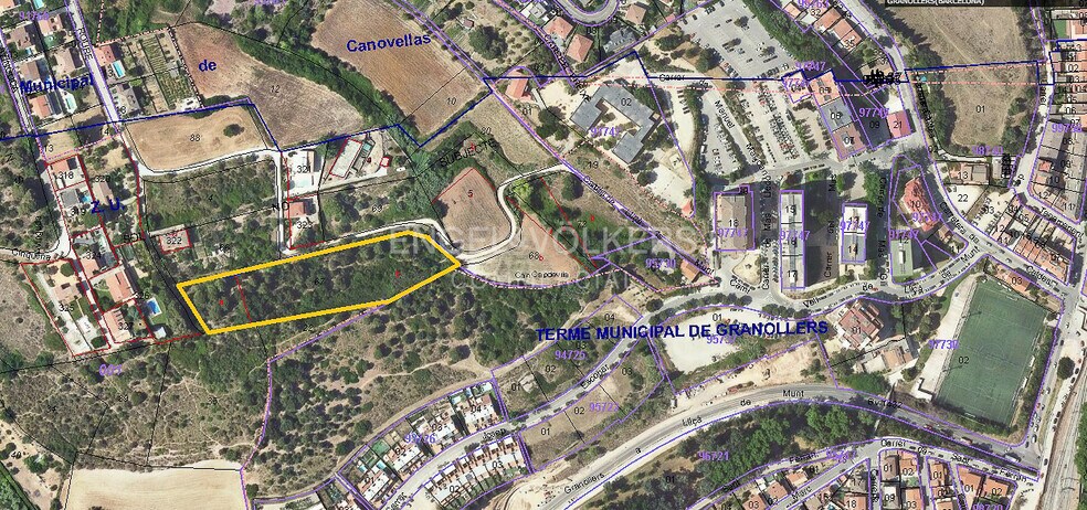 Terrain dans Granollers, Barcelona à vendre - Plan cadastral – Image 2 sur 6