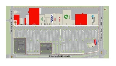 1301-1441 S Babcock St, Melbourne, FL à louer Plan d’étage– Image 1 sur 1