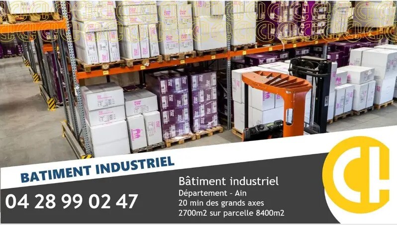 Industriel/Logistique dans Bourg-en-Bresse à vendre - Photo de l’immeuble – Image 1 sur 5