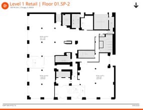 303 W Erie St, Chicago, IL à louer Plan de site– Image 1 sur 5