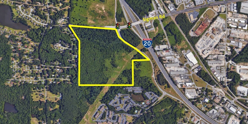 Sigman Rd, Conyers, GA à vendre - Aérien – Image 1 sur 2