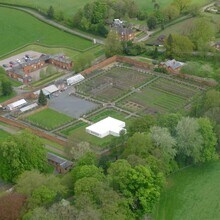 Sugnall Walled Garden, Stafford, STS - Vue aérienne vue de carte