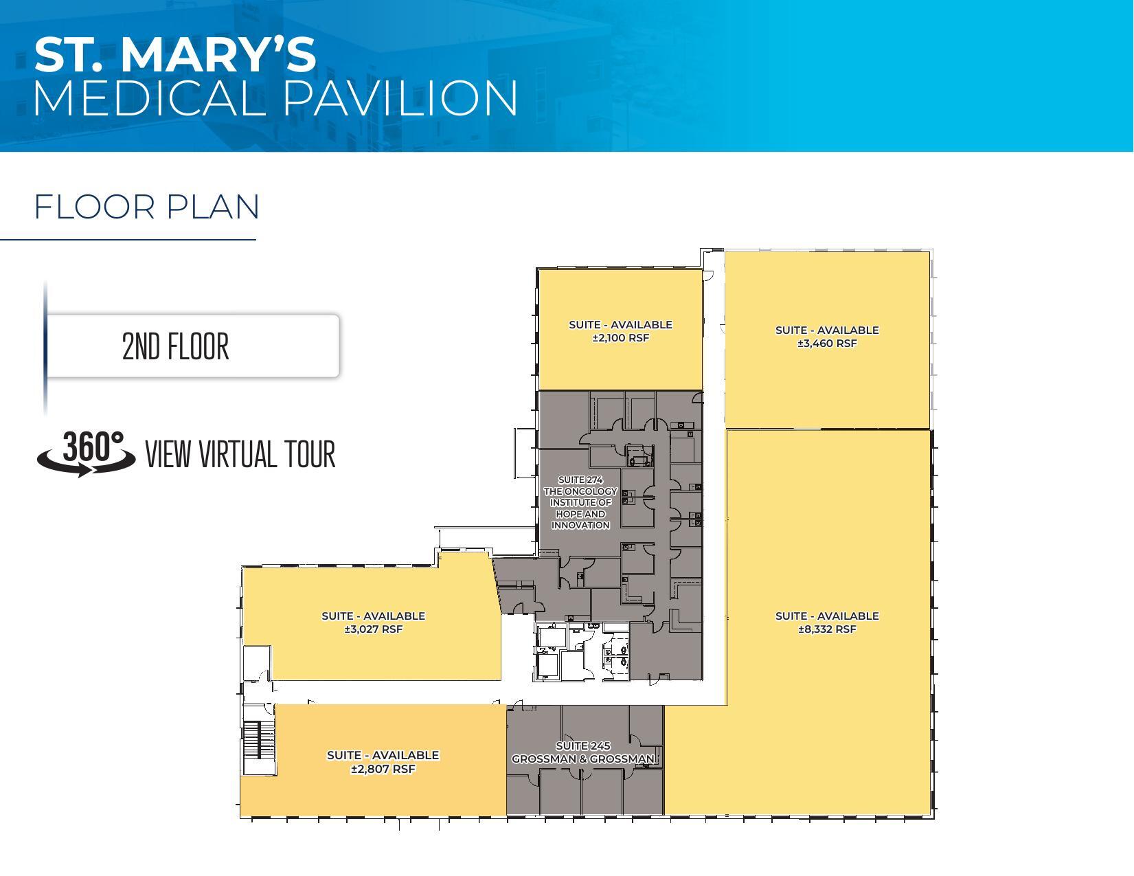 1707 W St Mary's Rd, Tucson, AZ à louer Plan d’étage– Image 1 sur 1