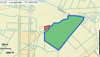 Plus de détails pour 296 Tommy's Rd, Goldsboro, NC - Terrain à vendre