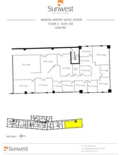 16051 Addison Rd, Addison, TX à louer Plan d’étage– Image 1 sur 1