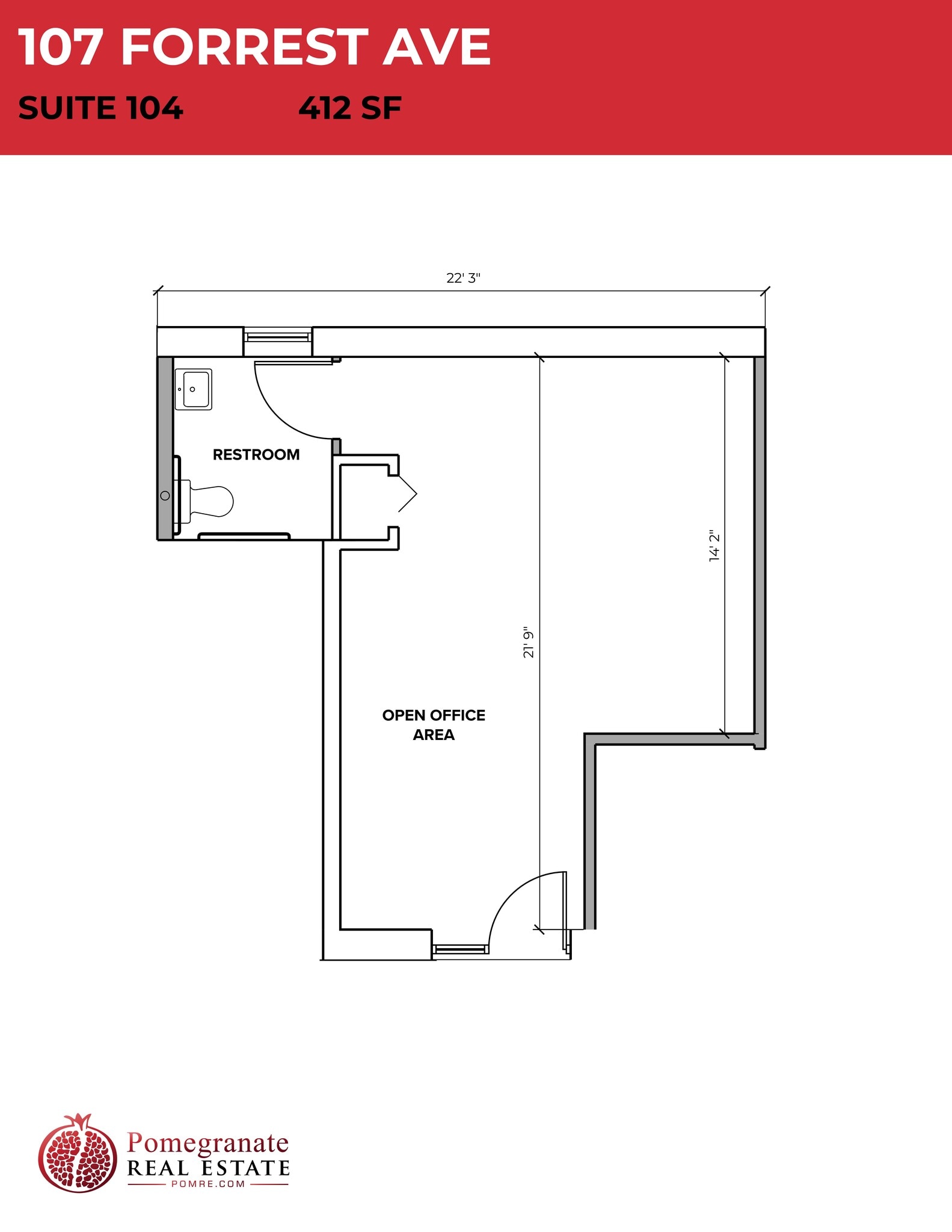 107 Forrest Ave, Narberth, PA à louer Plan de site– Image 1 sur 1