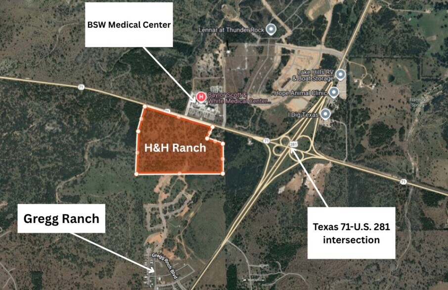 State Hwy 71 hwy, Marble Falls, TX à vendre - Photo principale – Image 1 sur 16