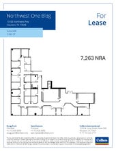 13100 Northwest Fwy, Houston, TX à louer Plan d’étage– Image 1 sur 1