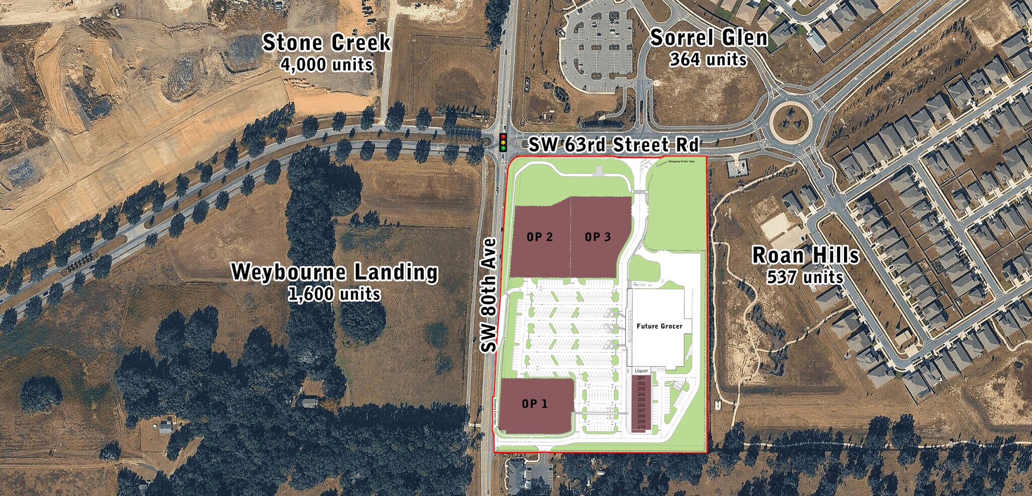 SW 66 St, Ocala, FL à louer Plan de site– Image 1 sur 3