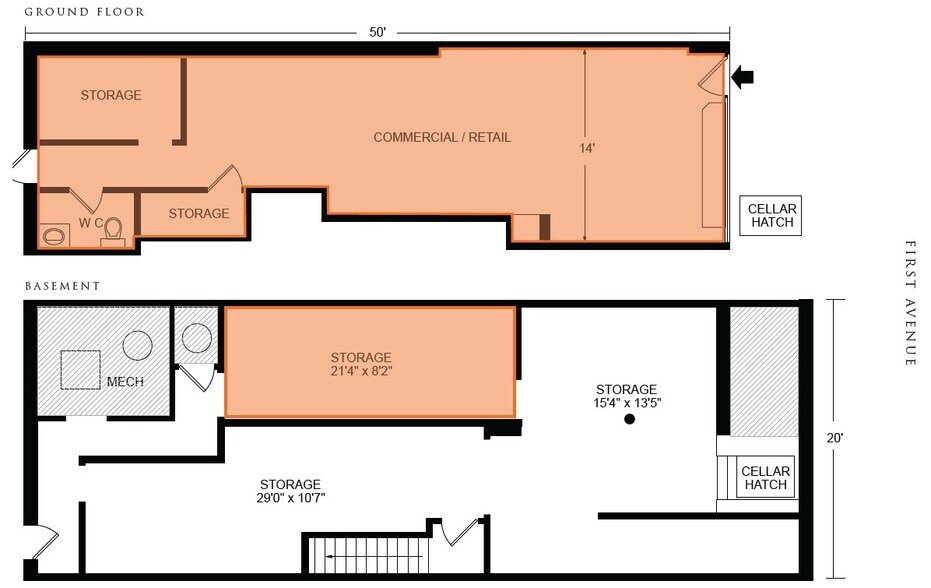 1464 First Ave, New York, NY à louer - Plan d’étage – Image 3 sur 3