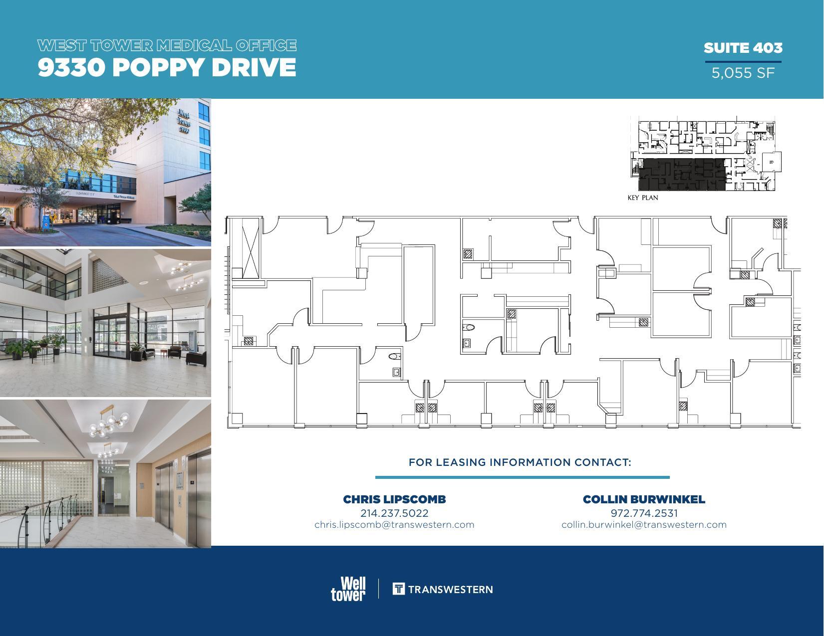 9330 Poppy Dr, Dallas, TX à louer Plan d’étage– Image 1 sur 1