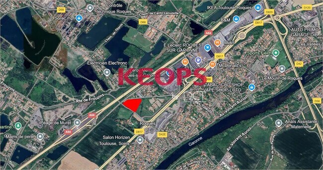 Plus de détails pour Route De Frouzins, Roques - Terrain à vendre