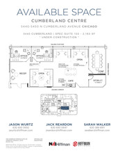 5440 N Cumberland Ave, Chicago, IL à louer Plan d’étage– Image 1 sur 11