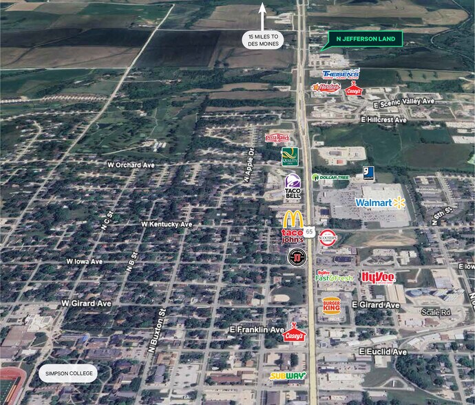 2506 N Jefferson Way, Indianola, IA à vendre - Photo de l’immeuble – Image 2 sur 2