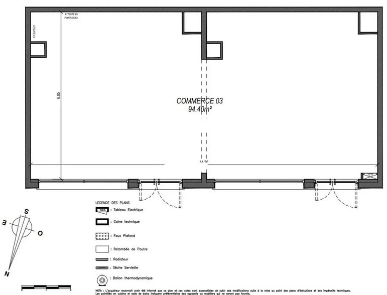 Local commercial dans Cucq à vendre - Plan d’étage – Image 2 sur 2