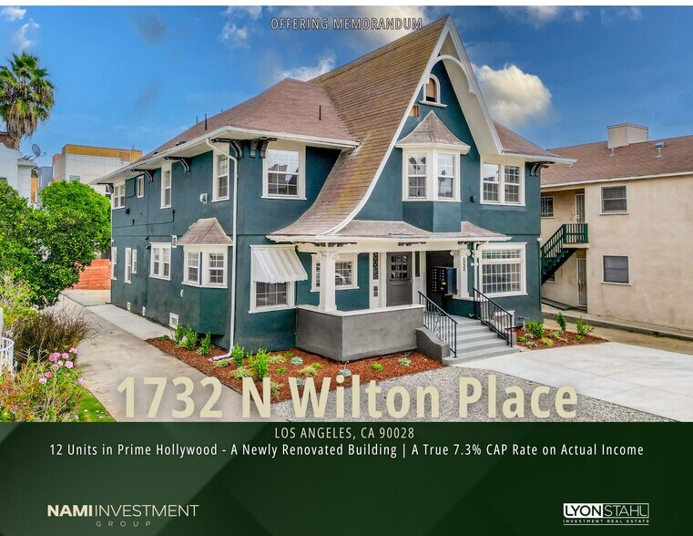 1732 N Wilton Pl, Los Angeles, CA à vendre - Photo de l’immeuble – Image 1 sur 33