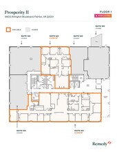 8501 Arlington Blvd, Merrifield, VA à louer Plan d’étage– Image 1 sur 1