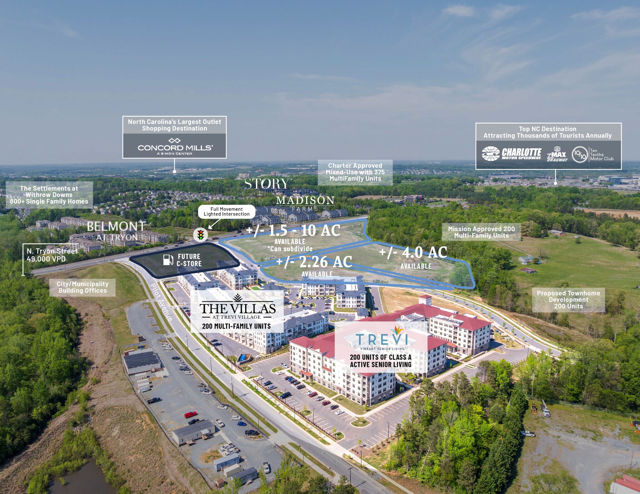 12440 Tryon St, Charlotte, NC à vendre Photo de l’immeuble– Image 1 sur 9