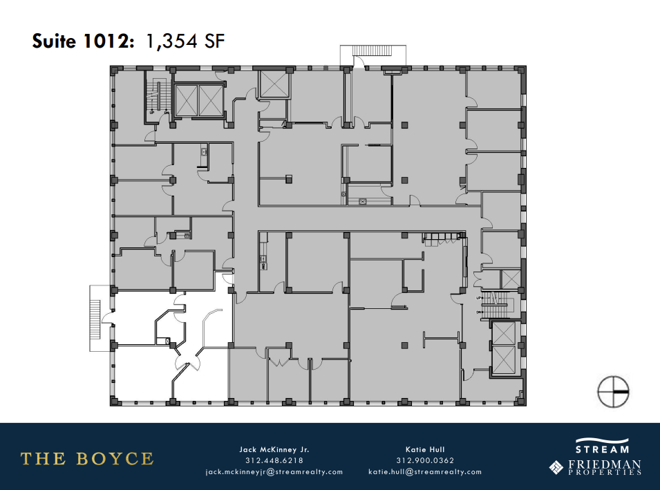 500 N Dearborn St, Chicago, IL à louer Plan d’étage– Image 1 sur 7