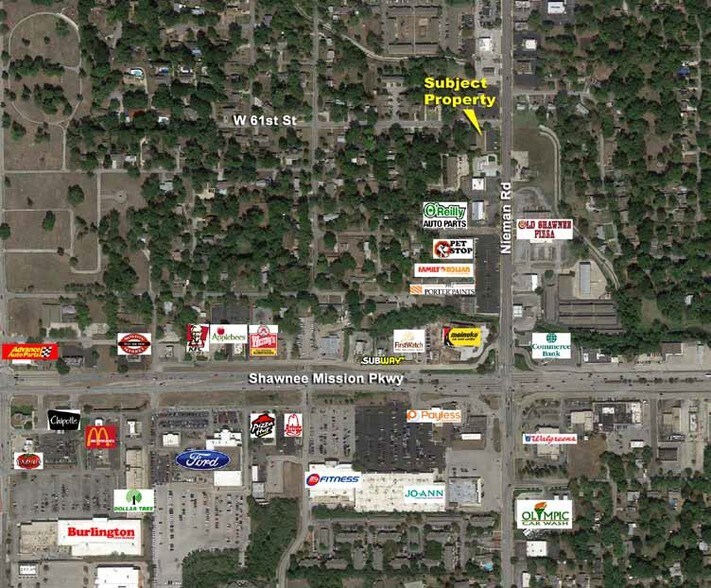 6100 Nieman Rd, Shawnee, KS à louer - Aérien – Image 3 sur 4