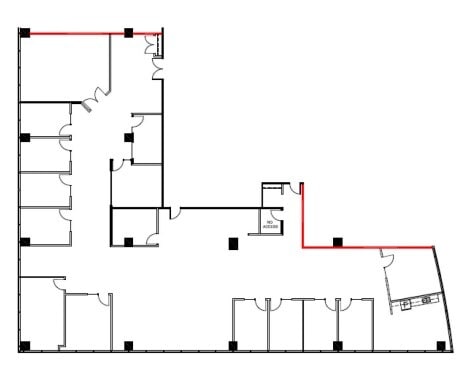 2425 Matheson Blvd E, Mississauga, ON à louer Plan d’étage– Image 1 sur 1