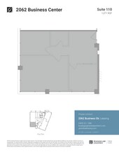 2062 Business Center Dr, Irvine, CA à louer Plan d’étage– Image 1 sur 1