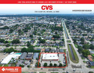 Plus de détails pour 2105 Cleary Ave, Metairie, LA - Local commercial à vendre