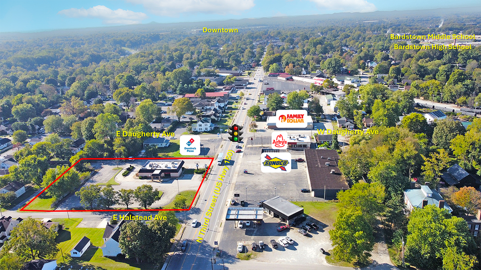 707 N 3rd St, Bardstown, KY à louer - Aérien – Image 2 sur 8