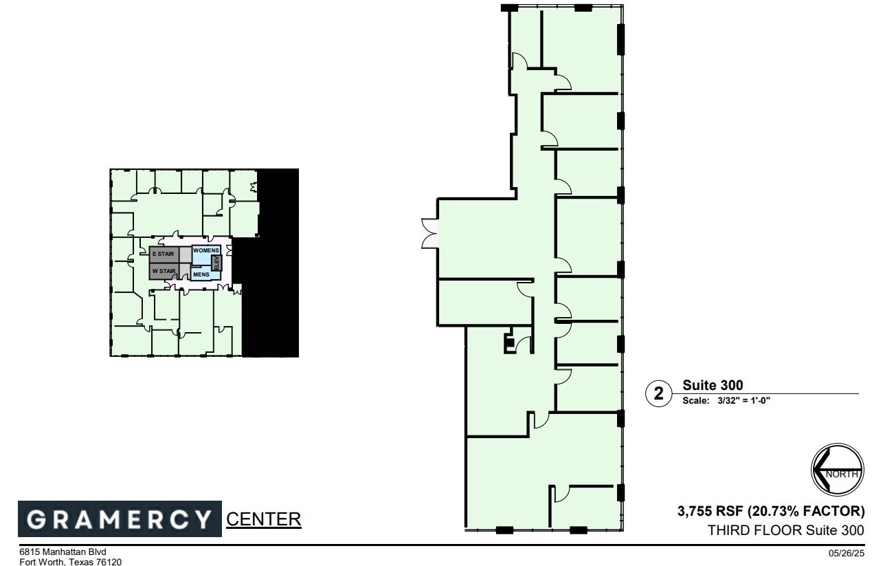 6815 Manhattan Blvd, Fort Worth, TX à louer Plan d’étage– Image 1 sur 1