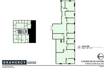 6815 Manhattan Blvd, Fort Worth, TX à louer Plan d’étage– Image 1 sur 1