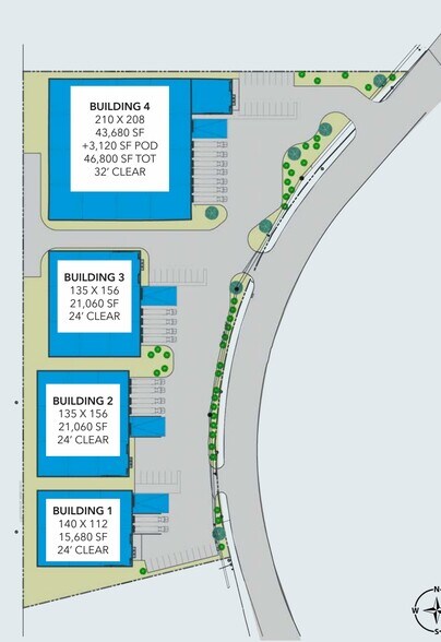 21639 Cypress Slough Dr, Houston, TX à louer - Plan de site – Image 2 sur 5