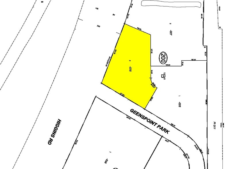 3200 W Higgins Rd, Hoffman Estates, IL à louer - Plan cadastral – Image 2 sur 10