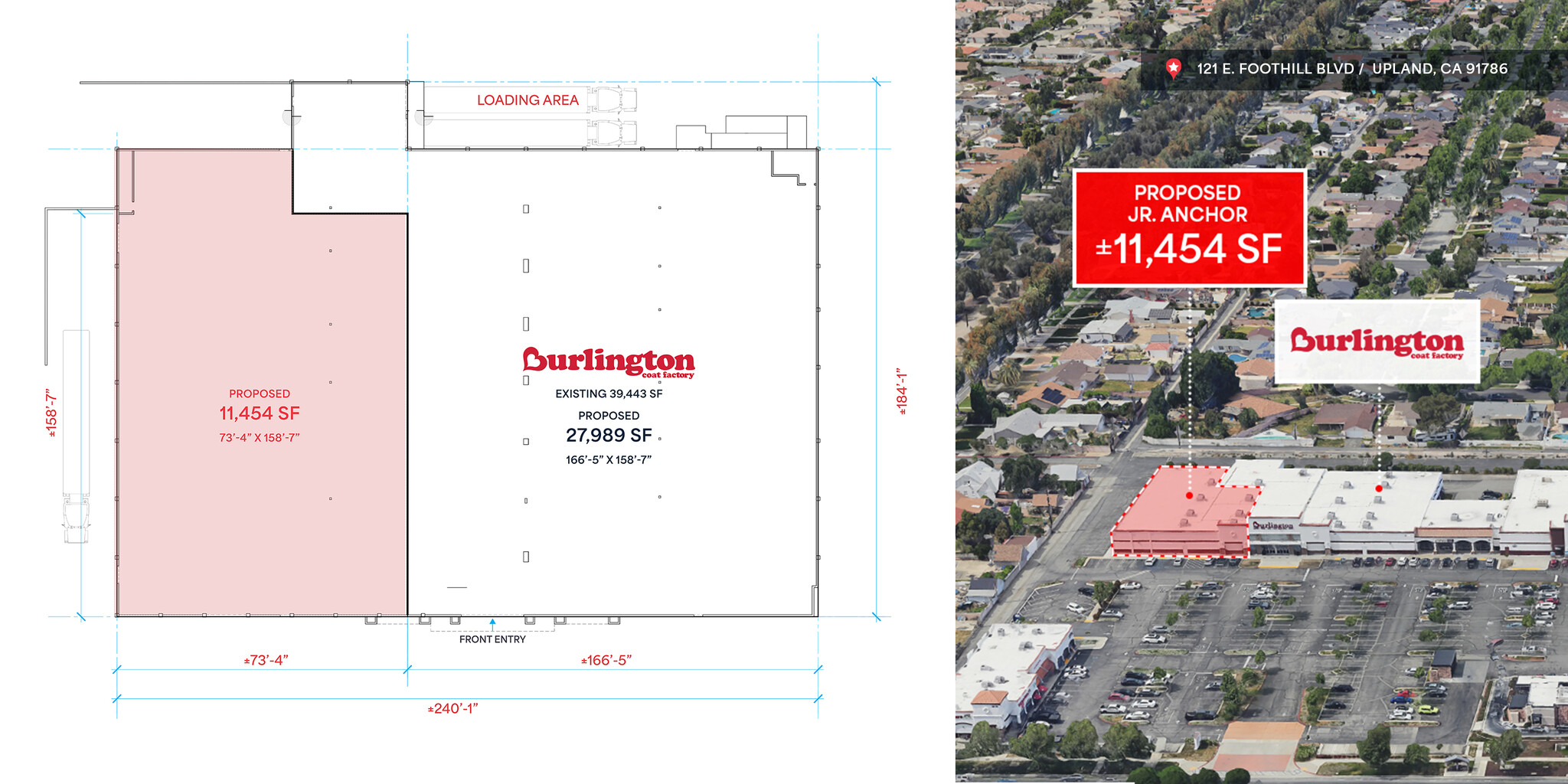 121 E Foothill Blvd, Upland, CA à louer Photo de l’immeuble– Image 1 sur 1