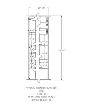 1201 38th Ave N, Myrtle Beach, SC à louer Plan de site– Image 1 sur 1
