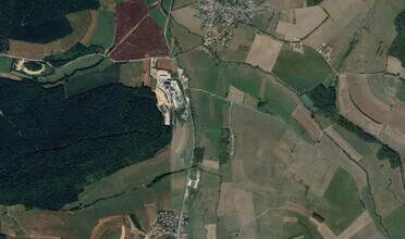 Mandres Sur Vair - Vue aérienne vue de carte